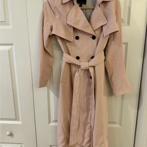 Banana Republic Light Pink Trench Coat